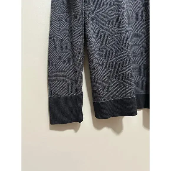 Lululemon Swiftly Breathe Long Sleeve Vented Camo Black / Asphalt Grey - Picture 3 of 5